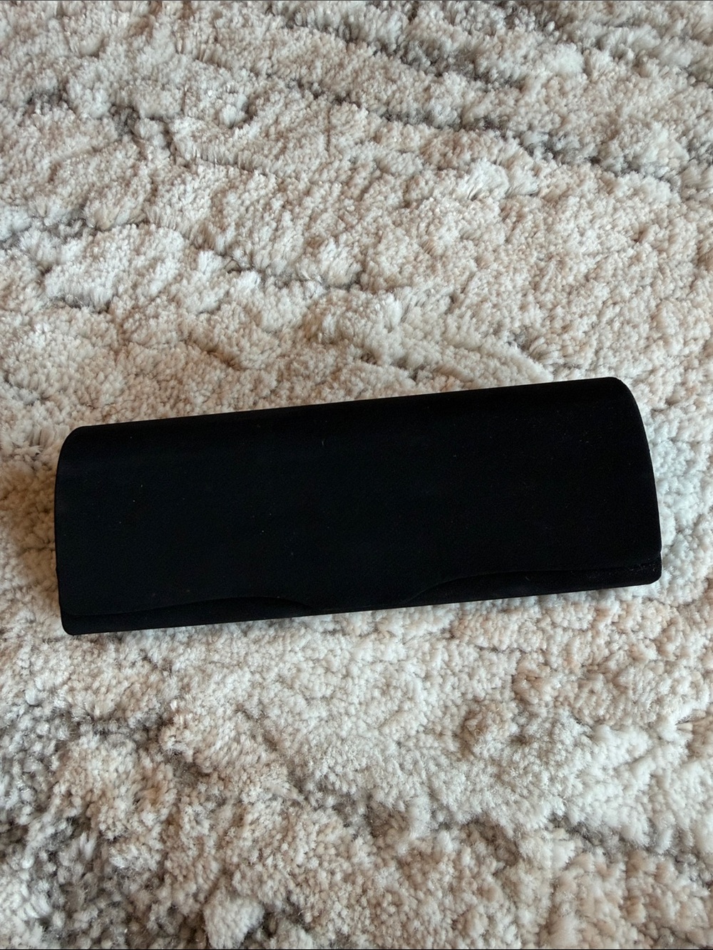 Oliver Peoples/The Row Classic Black Velvet Eyewear Case